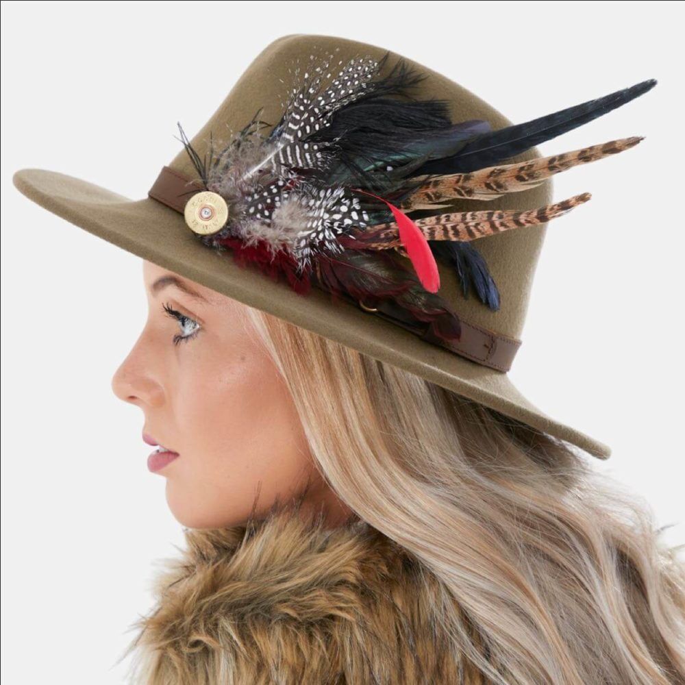 India Sage Fedora Hat