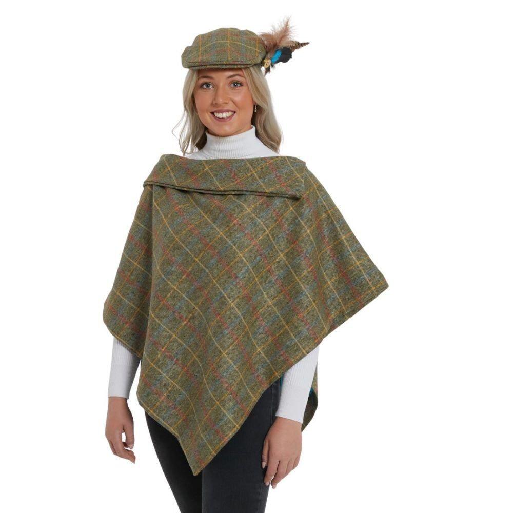 Stratford Tweed Collar Cape