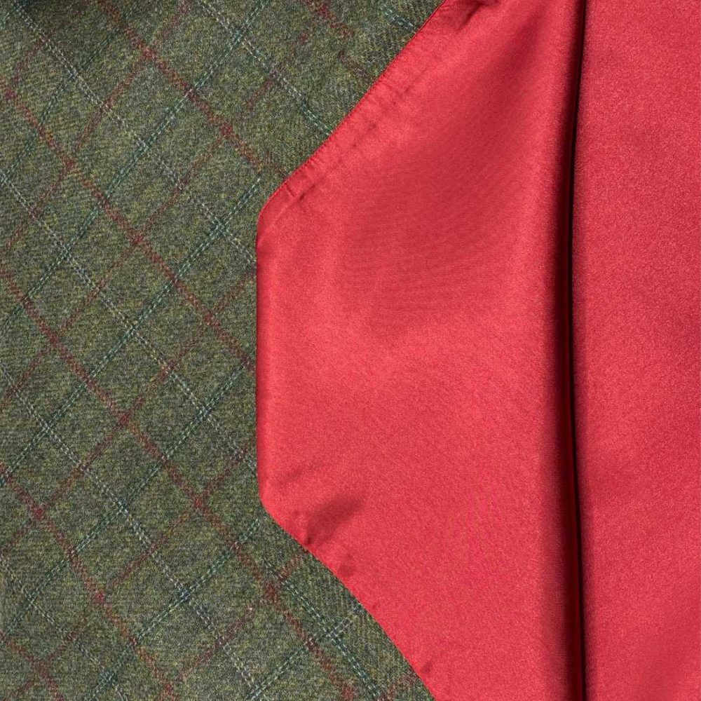 Hexham Shorter Length Tweed and Faux-Fur Collar Cape